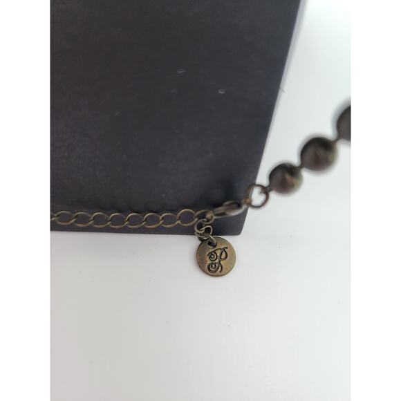 Plunder LuAnna Necklace 34.5"-37" Adjustable Bronze Chain - Picture 3 of 3